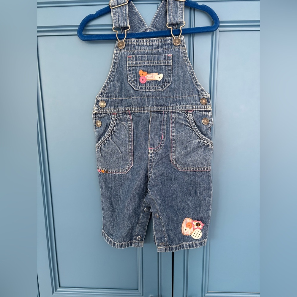 Carter’s Denim overalls.